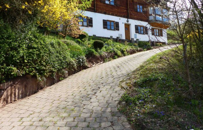 Innenhof vor Umgestaltung